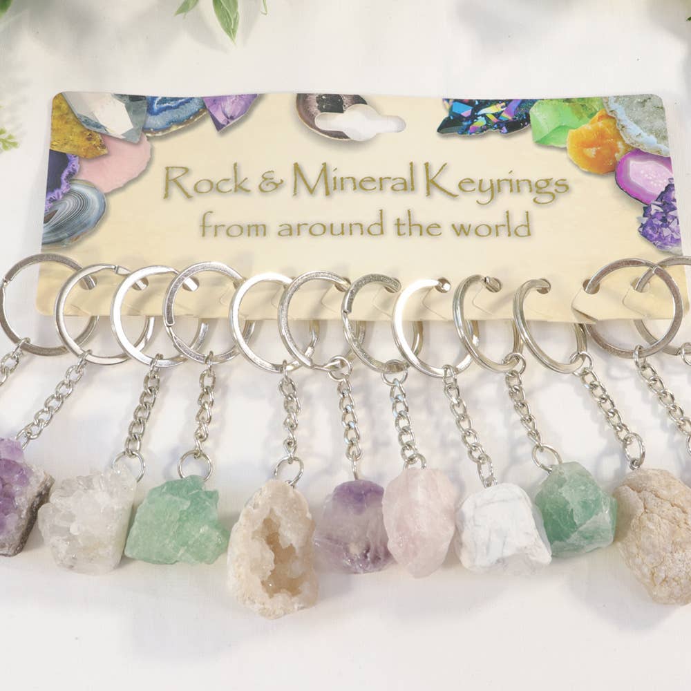 Natures Artifacts Inc – Großhandel Schlüsselanhänger – Unisex – Schlüsselanhänger mit Edelsteinen aus Kristall1