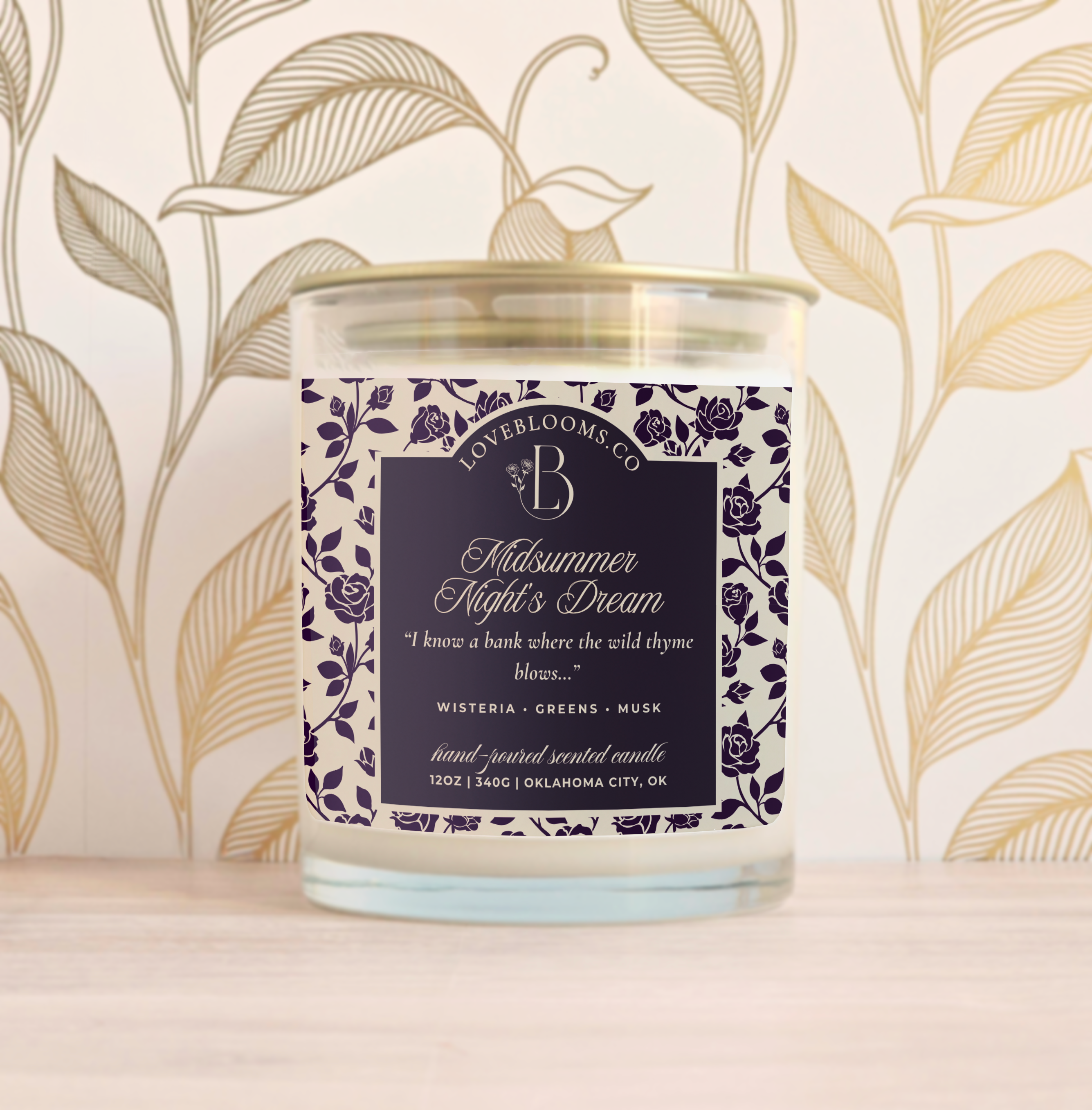 Love Blooms - Wholesale Pot/gevulde kaars - Midzomernachtdroom | Geurkaars1