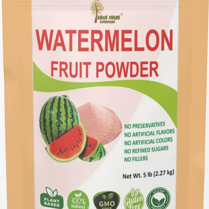 Indus Farms Superfoods Watermelon Fruit Powder, 100% Natural for wholesale by Indus Farms Superfoods