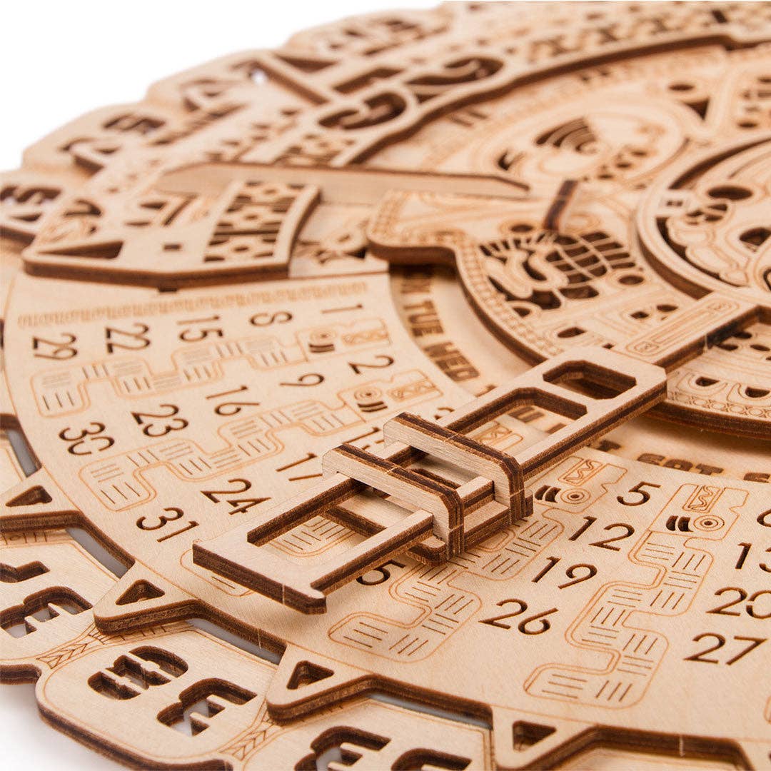 WoodTrick - Wholesale DIY Craft Kit - Wood Trick Maya Calendar Wooden 3D Mechanical Model Kit7