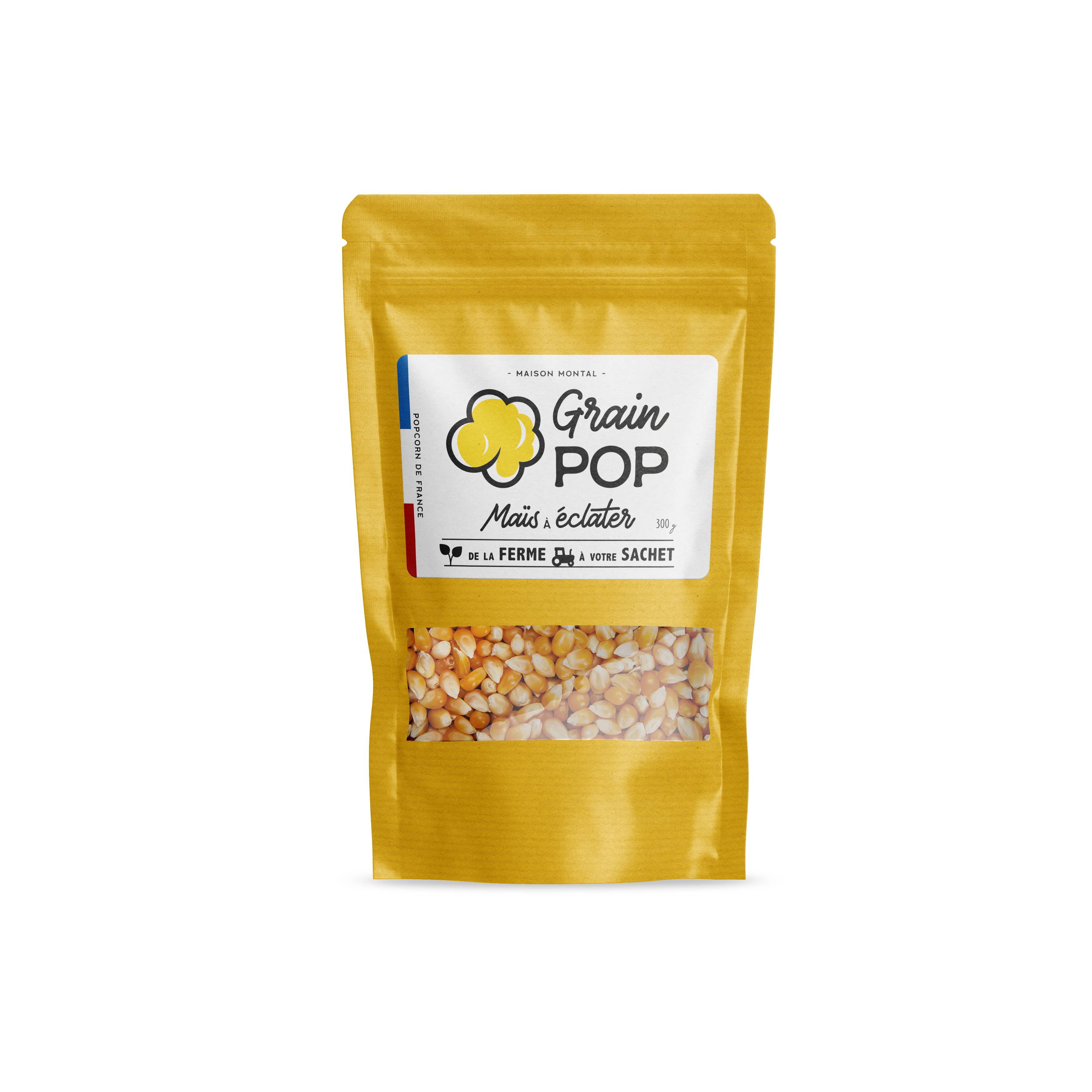 grain pop - Wholesale Popcorn - Grainpop Nature bulk bag 300g