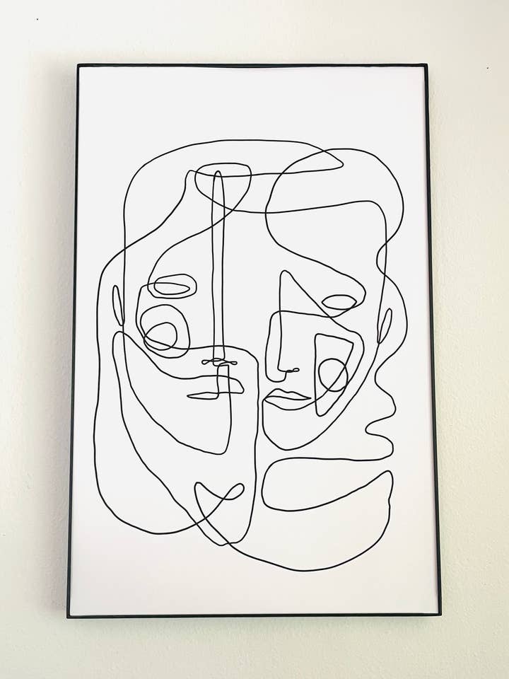 Duo für den Großhandel von Mercedes Tabish Illustration