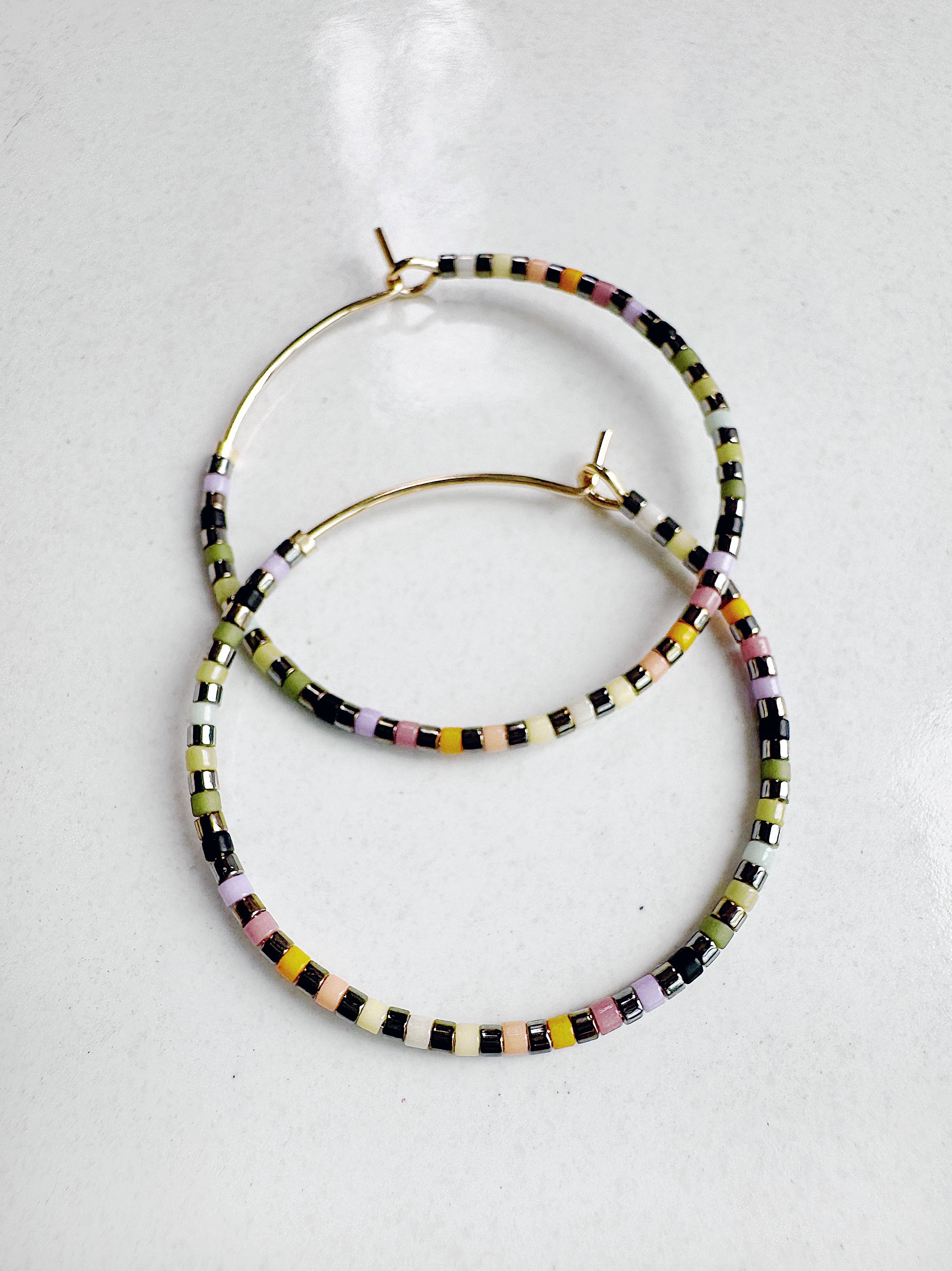 On the Lookout Jewelry - Wholesale Hoop Earrings - Silver SERPENT Hoops - 14K Gold Fill3