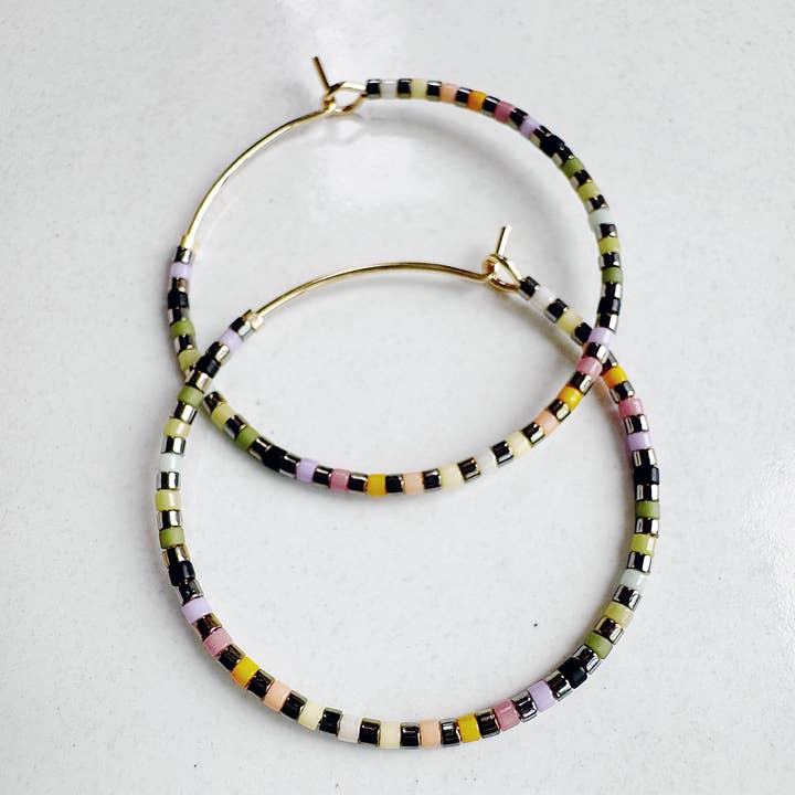 On the Lookout Jewelry - Wholesale Hoop Earrings - Silver SERPENT Hoops - 14K Gold Fill3