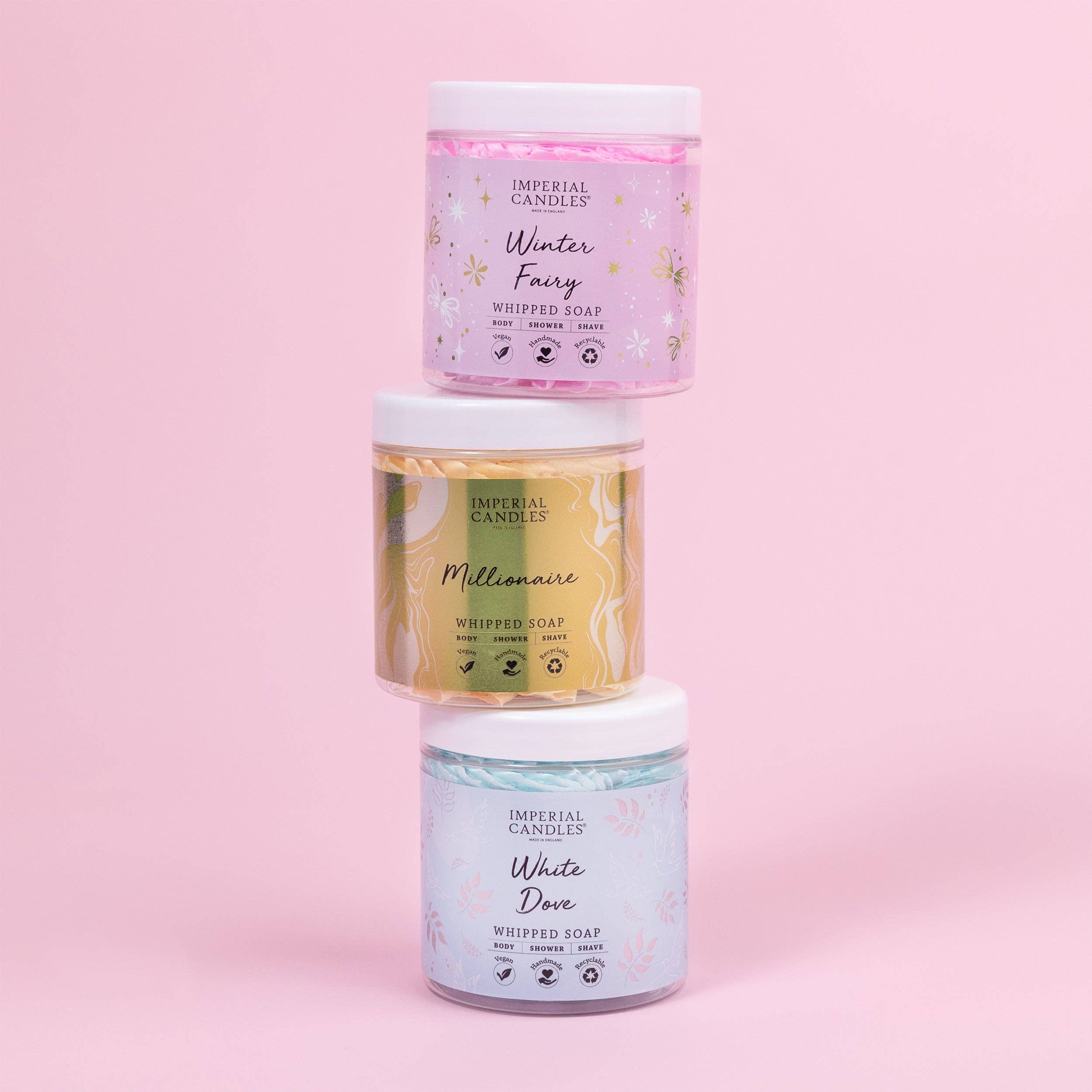 Imperial Candles – wholesale Whipped soap – White Dove - Whipped Soap3