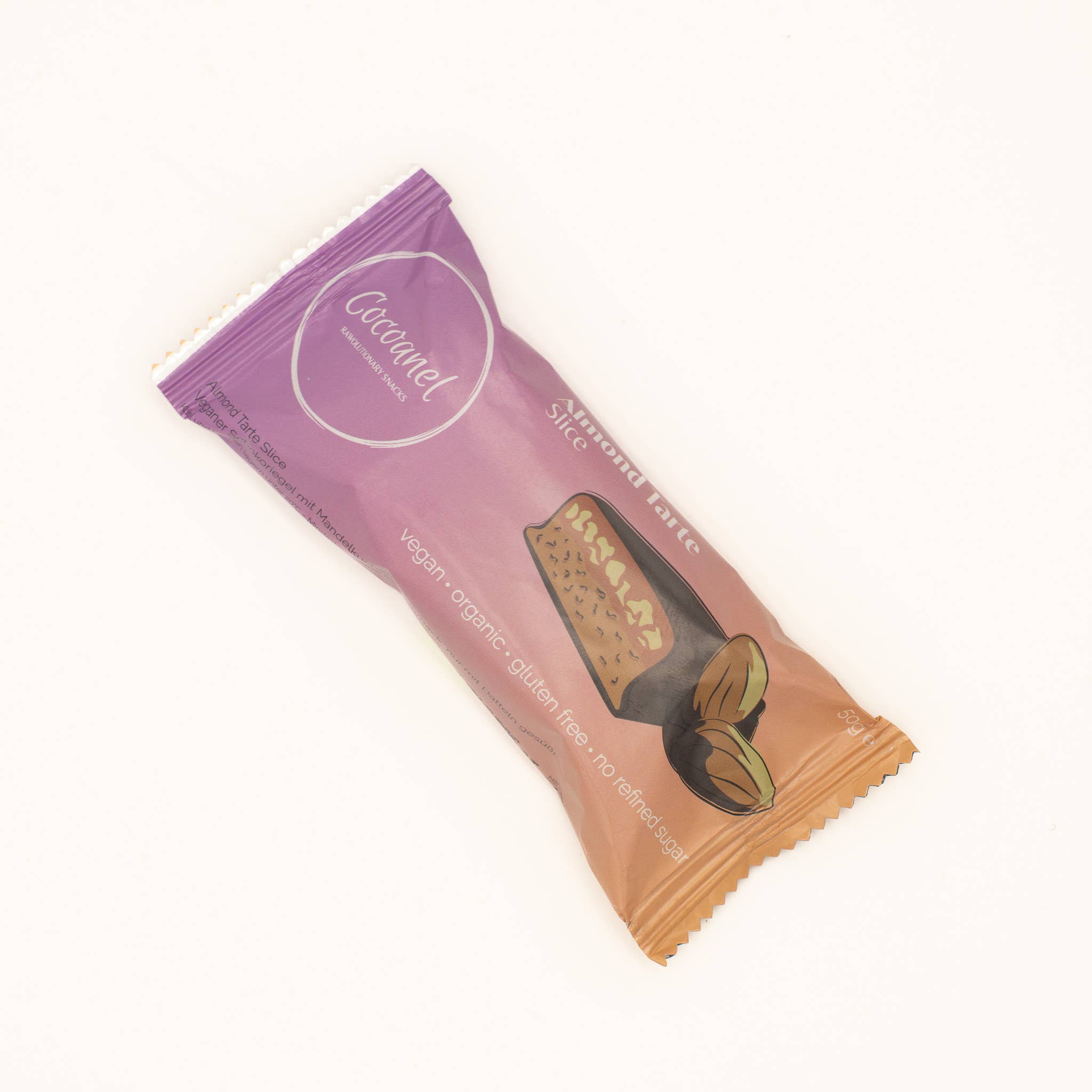 Cocoanel - Wholesale Chocolate Bar - Almond Tarte Slice3