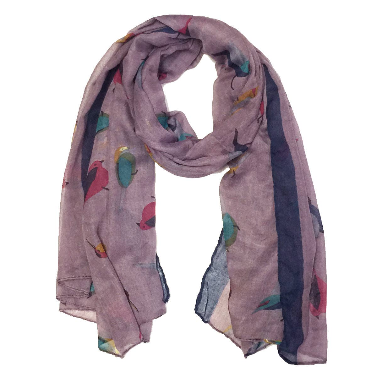 Wrapables.com - Wholesale Scarf - Women's - Wrapables Soft Viscose Bird Print Multi-Style Scarf20