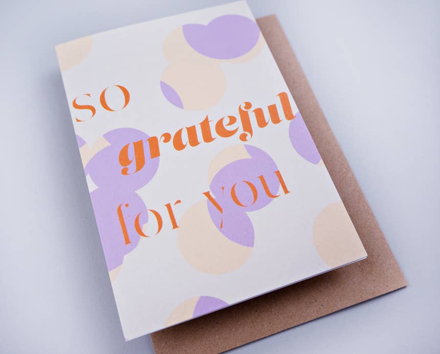The Completist (No duties on USA orders!) - Wholesale Thank You Card - Paris Grateful For You Card1