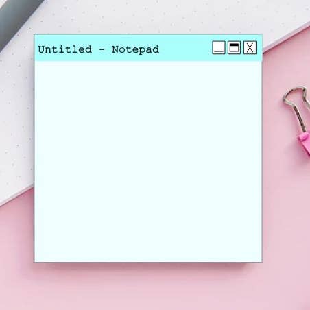 Wild & Wicked Designs - Wholesale Notepad - Untitled Notepad - Stationery - Gifts for