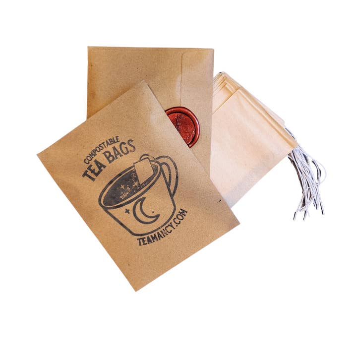 Compostable Tea Bags for wholesale by Teamancy