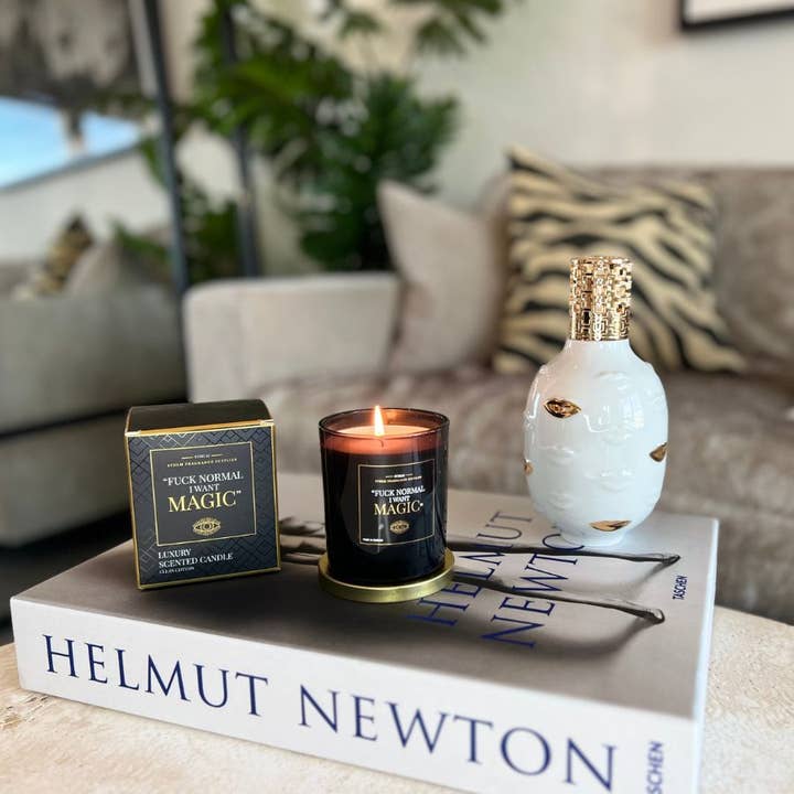 Stockholm Fragrance – wholesale Jar/filled candle – "Fuck Normal, I want Magic" | Clean Cotton7