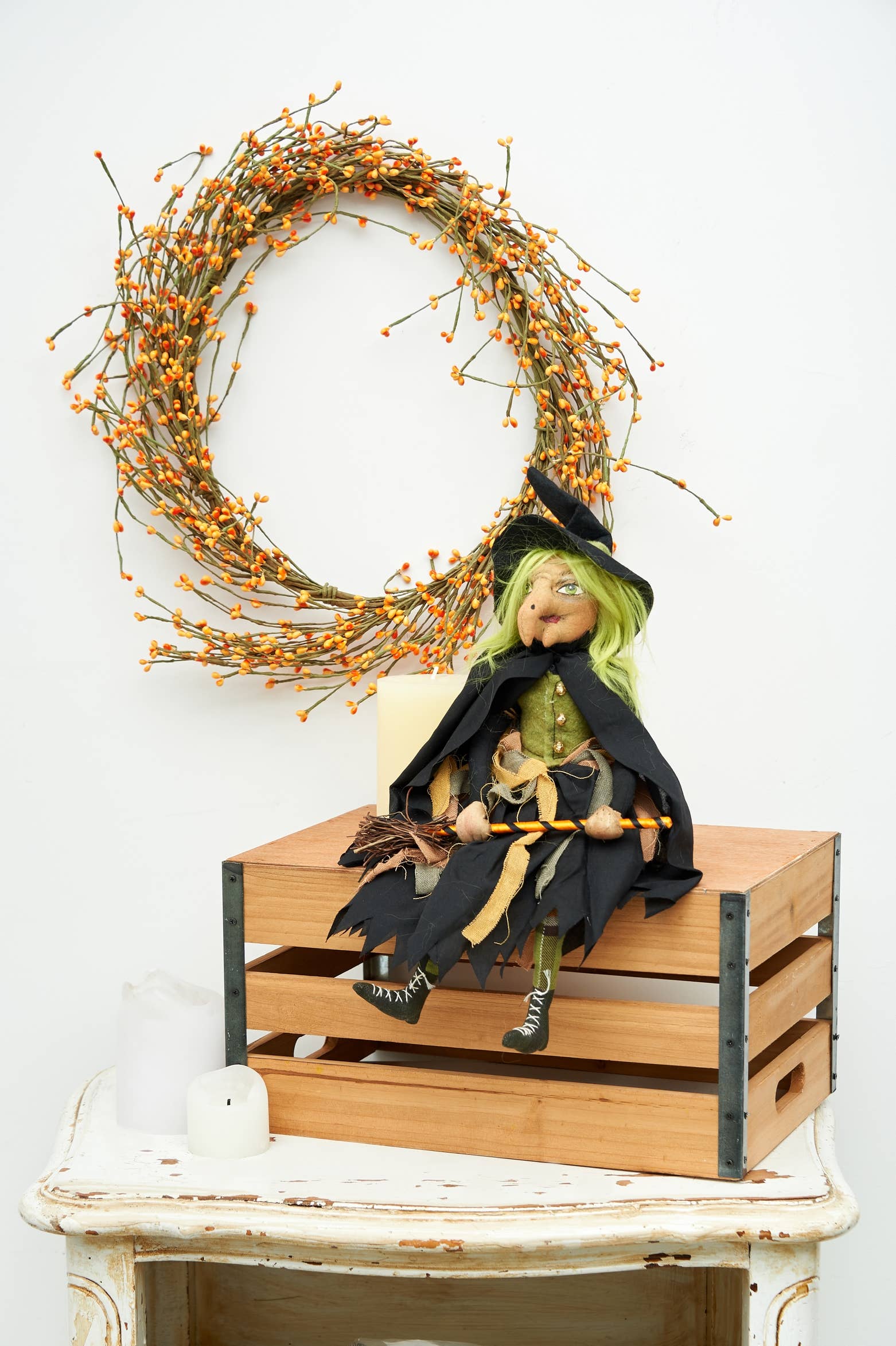 C&F Home - Wholesale Decorative Tabletop Object - Hortense Witch Gathered Traditions Art Doll2