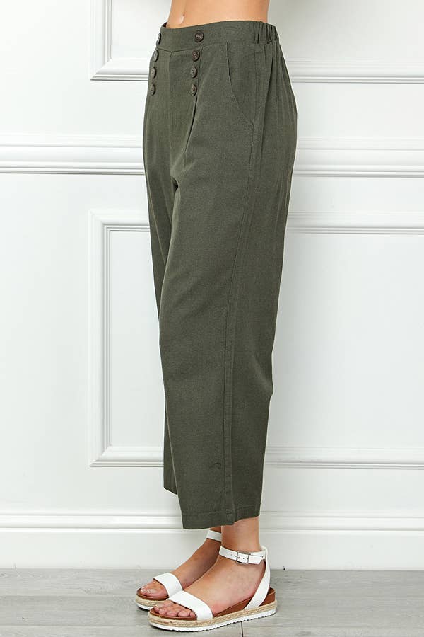 Veracci - Venta al por mayor Pantalones - Mujer - Pantalones cortos marineros de lino22