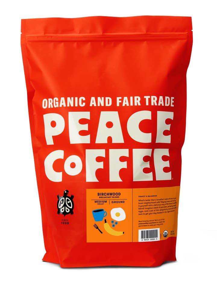 Birchwood | Medium | Ground | 5lb | Peace Coffee for wholesale by Peace Coffee