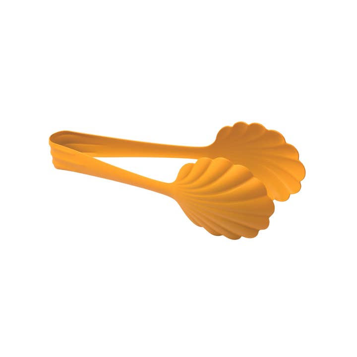Clémentine Boutique - Wholesale Kitchen Tong - Color Scalloped Bakery Tongs in Stainless Steel