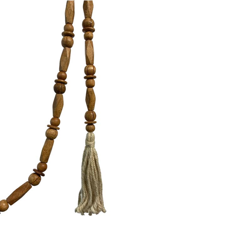 Wilco Home - Wholesale Slingers - 90" WD BOHO Bead Garland voor Kerstmis, herfst en elke dag24
