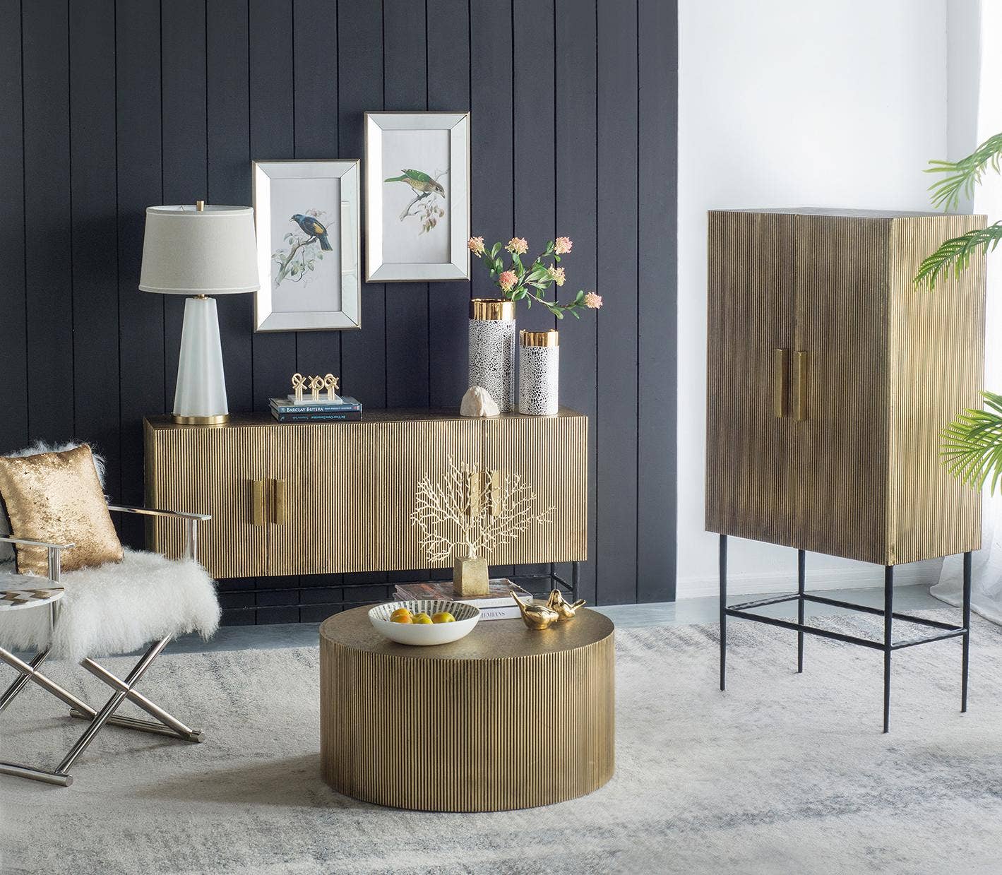 A&B Home Group Inc. - Wholesale Muurkunst set - S/2 Vogel Spiegel Frame Print6