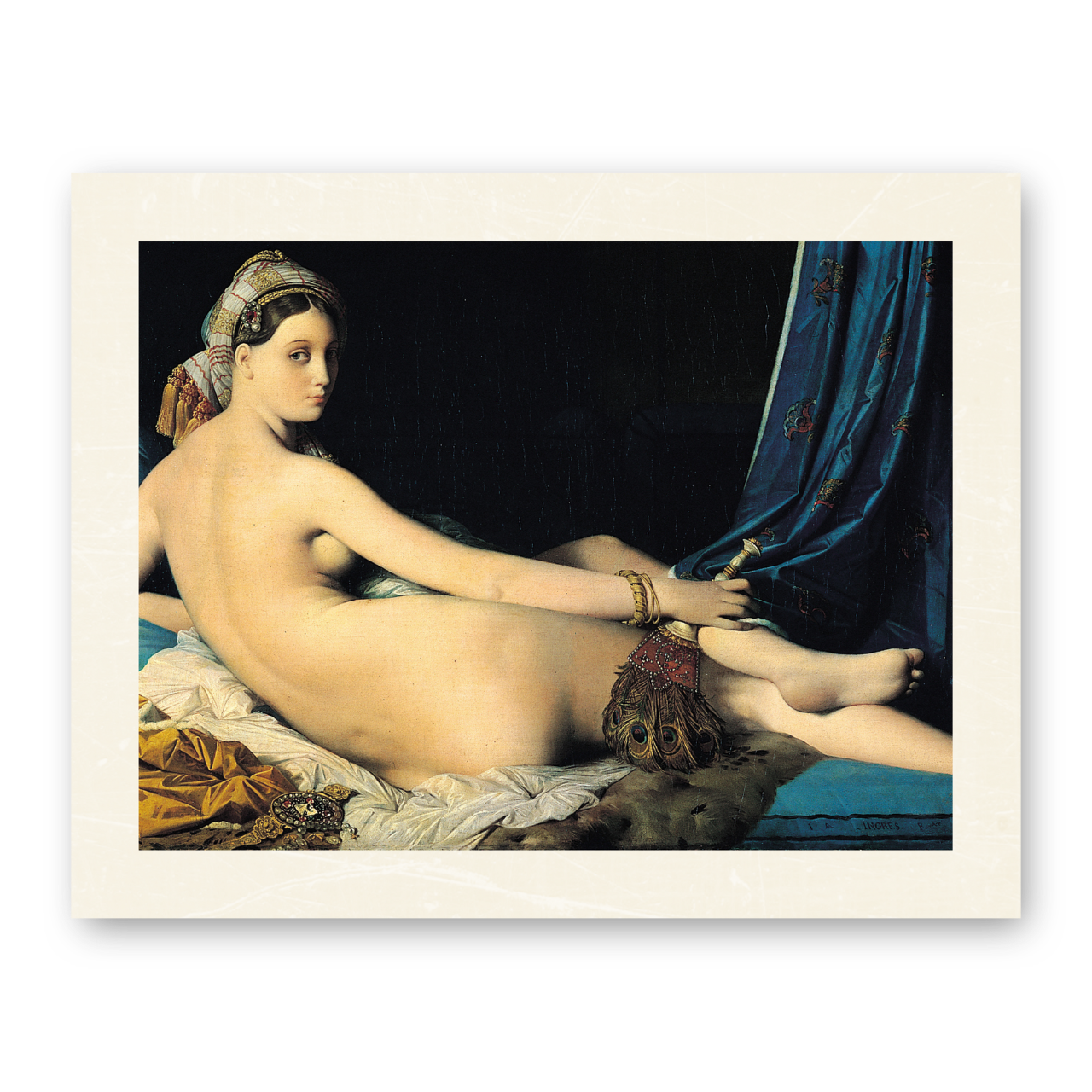 Knot & Soul - Wholesale Art Print - Jean Auguste Dominique Ingres - La Grande Odalisque0