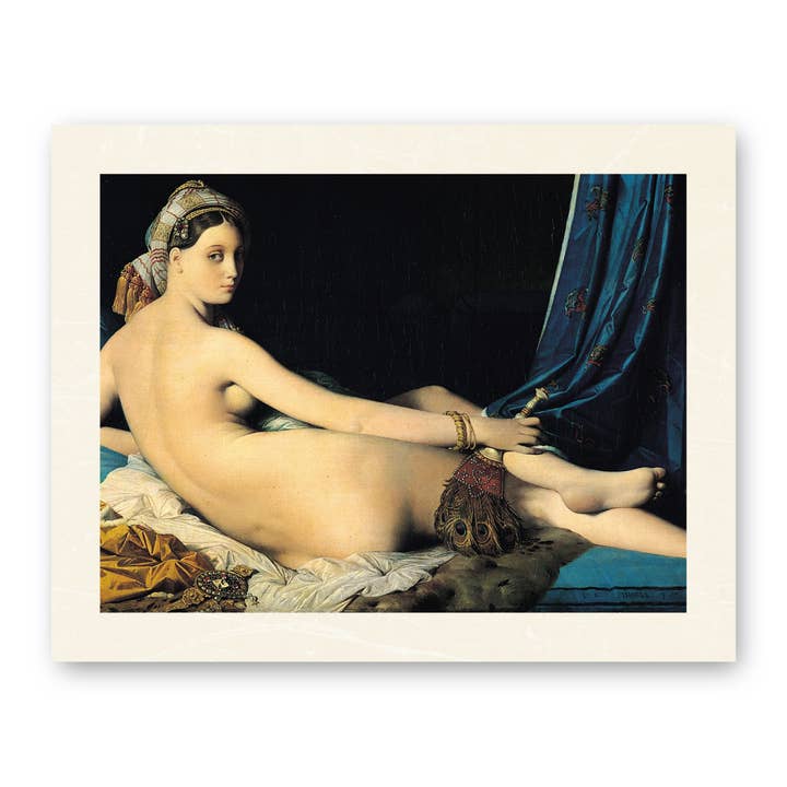 Knot & Soul - Wholesale Art Print - Jean Auguste Dominique Ingres - La Grande Odalisque