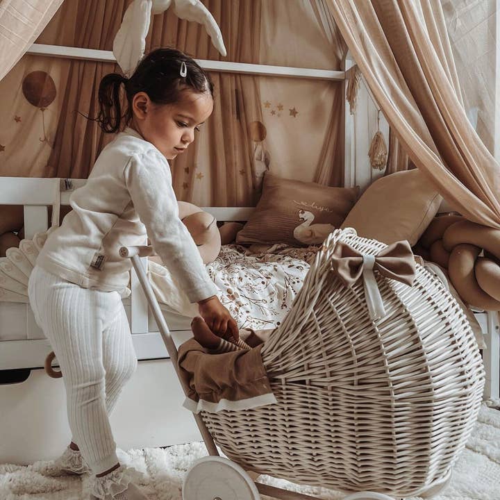 The Wicker Stories - Wholesale Kinderwagen voor poppen - Kinderen - Rieten kinderwagen, rieten poppenwagen8