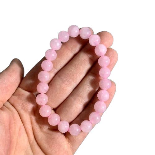 Alliz Trading - Wholesale Beaded bracelet - Rose Quartz Bracelet