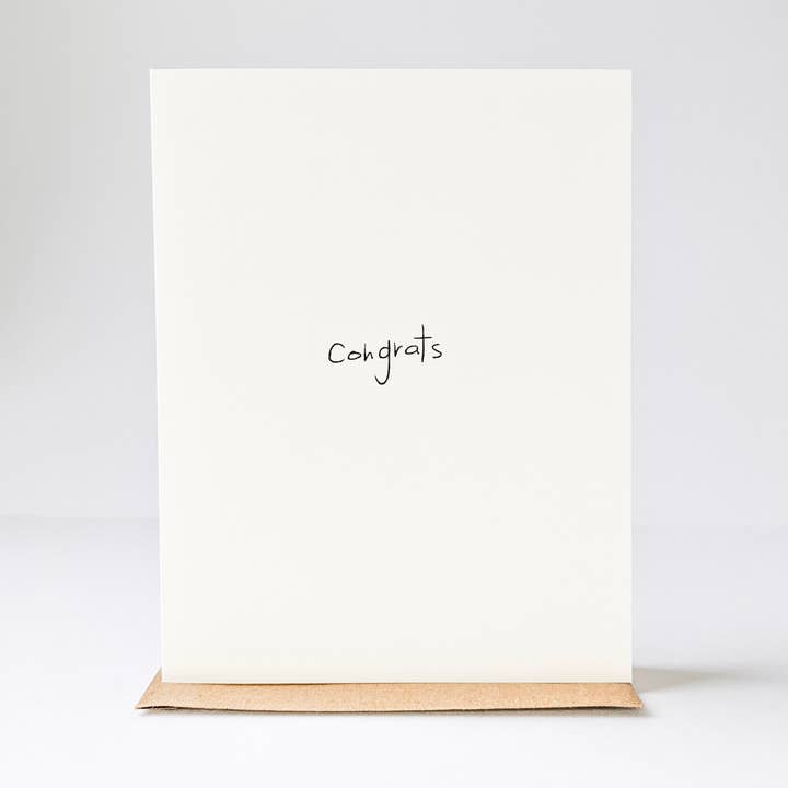 Een menselijke kaart gemaakt voor wholesale door under the stairs paper co.