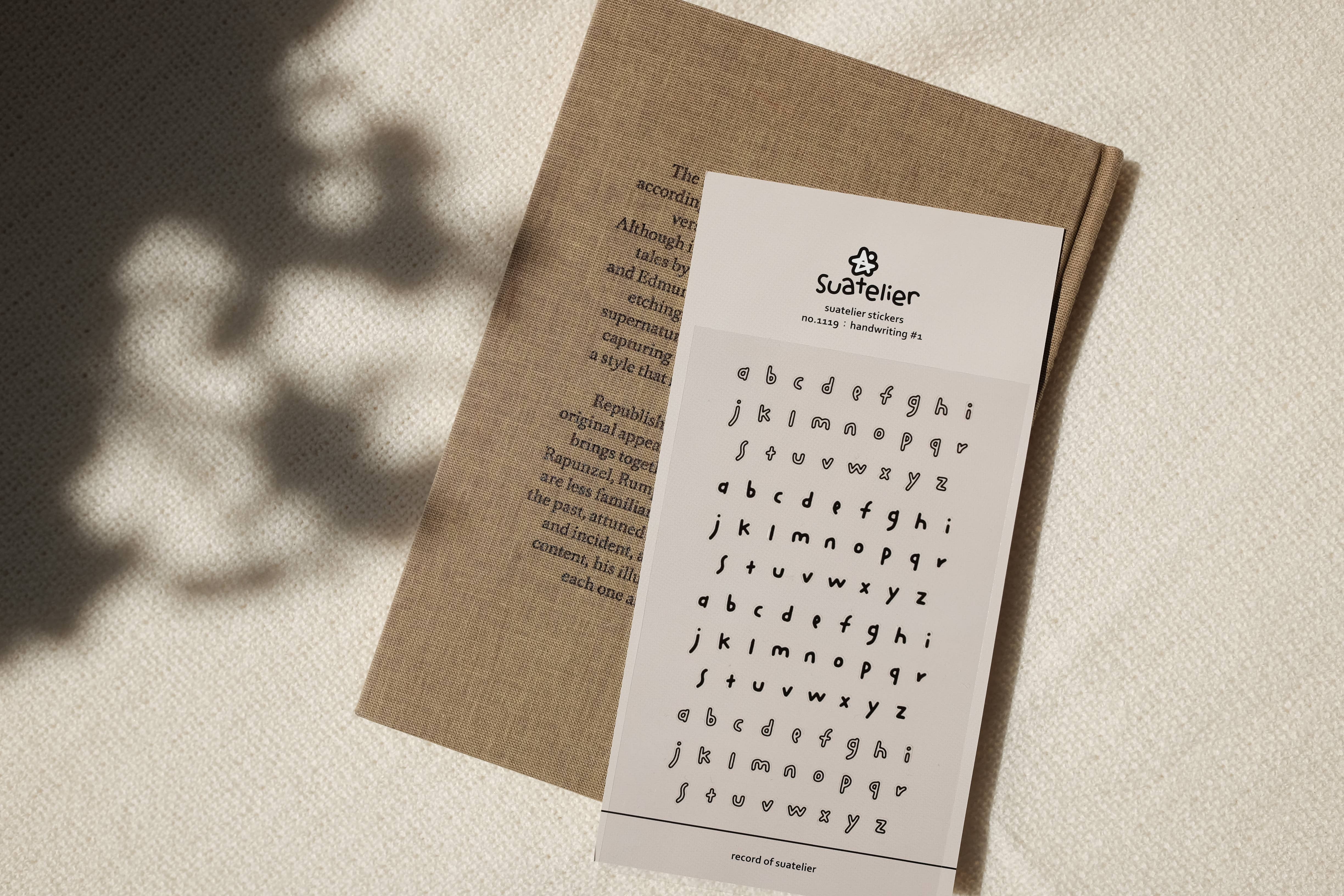 Suatelier design - Wholesale Stationery/Notecard Set - Handwriting#11