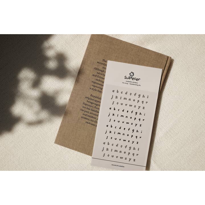 Suatelier design - Wholesale Stationery/Notecard Set - Handwriting#11