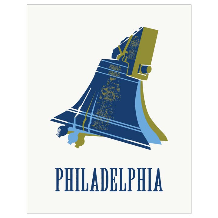 2.5'' x 3.5'' Ringing Liberty Bell Magnet for wholesale by Fridgedoor