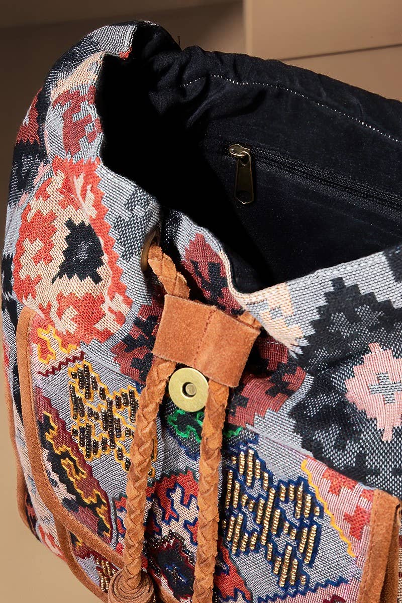 Bordeaux Handmade Backpack for wholesale on Faire5