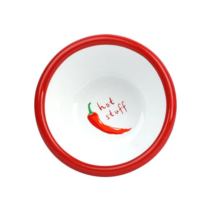 Talking Tables UK - Wholesale Bowl - Chilli Enamel Bowl - 10cm6