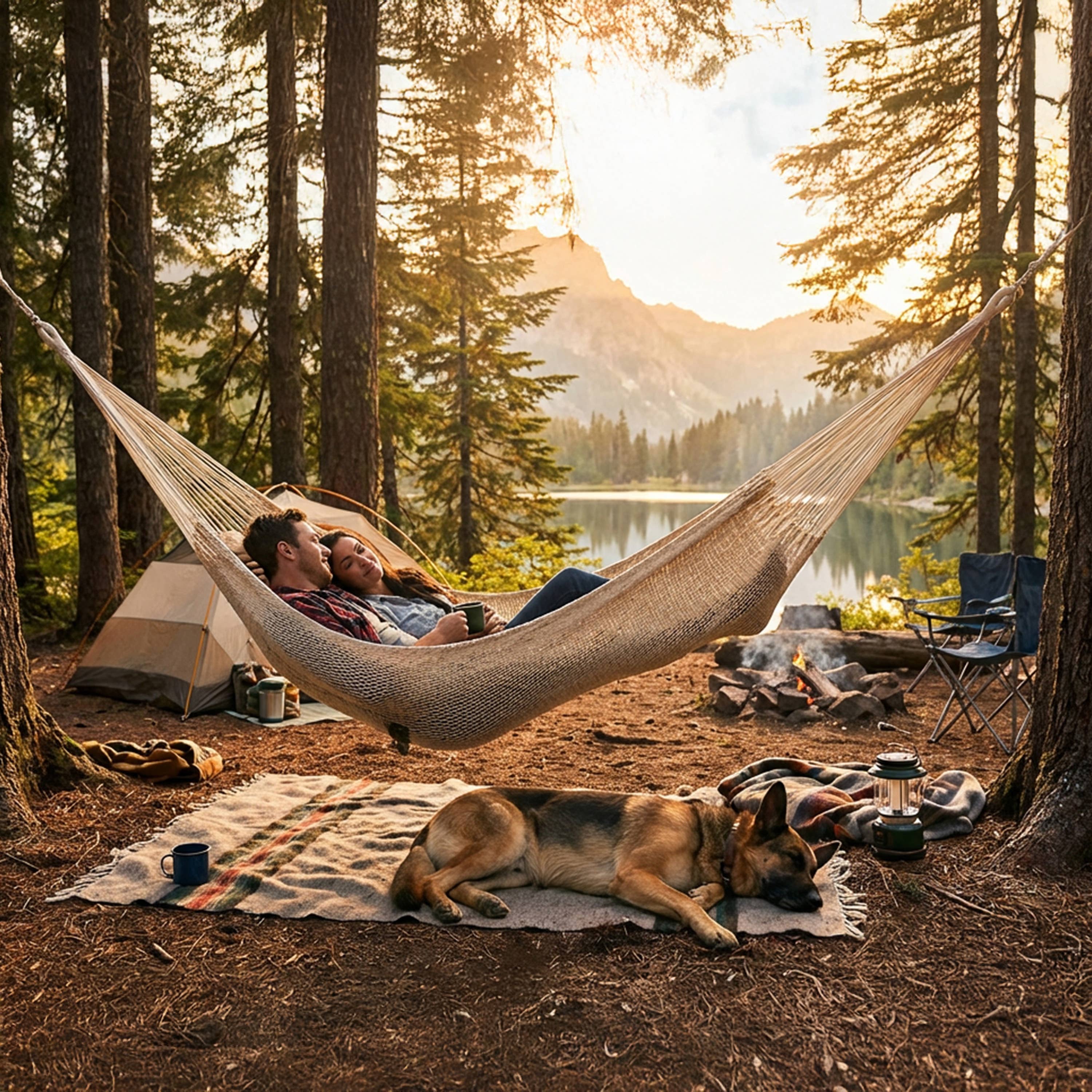 Sunnydaze Decor - Wholesale Hammock - 2-Person Cotton and Nylon Woven Fabric Hammock - Natural6