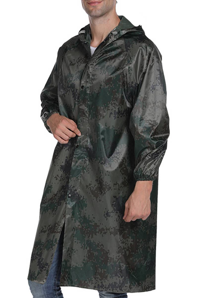 Cap Zone – wholesale Raincoat – Unisex – Hooded Waterproof High-Quality PVC Raincoat7