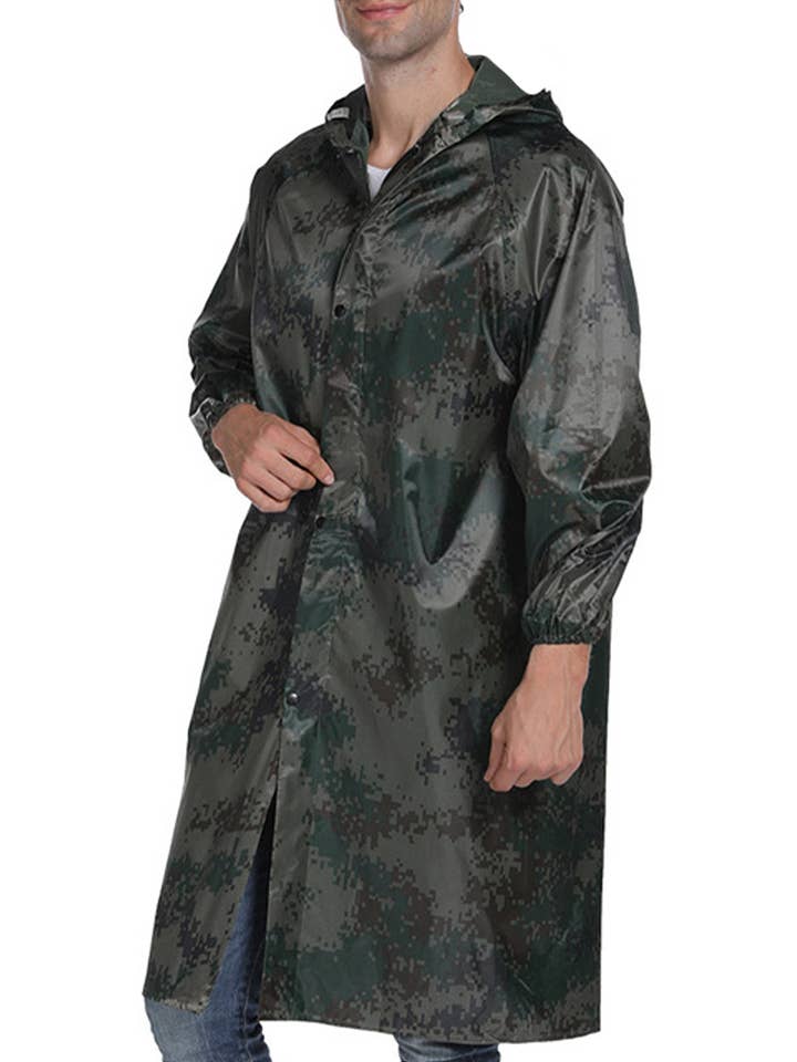 Cap Zone - Wholesale Raincoat - Unisex - Hooded Waterproof High-Quality PVC Raincoat7