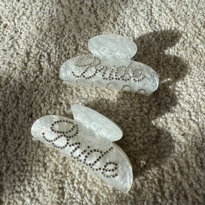 IrinisCandles - Vendita all'ingrosso Fermaglio per capelli - Donna - Fermaglio per capelli con scritta "Bride"
