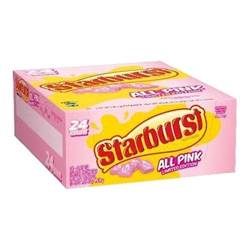 I Got Your Candy - Wholesale Hard Candy - Starburst All Pink 2.7oz- 24ct2