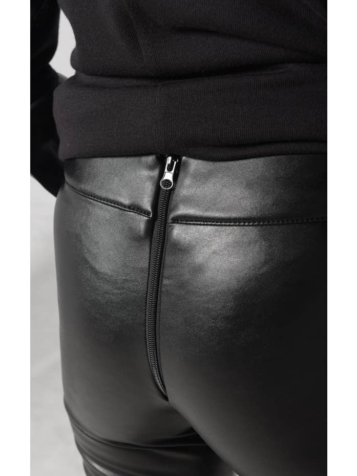 Metamorphoza - Vente Pantalon – femme - Pantalon long en cuir3