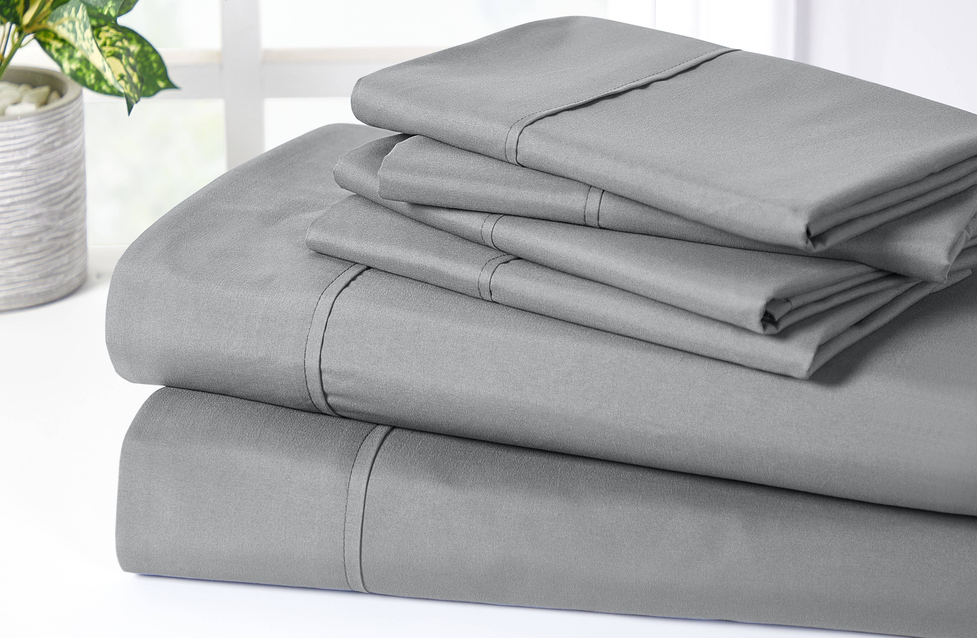 Bed Bath Fashions - Wholesale Sheet Set - Bibb Home 2000 Count 6-Piece Bamboo Sheet Set with Suregrip33