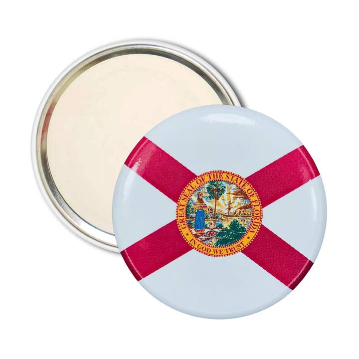 Portemonnee Spiegel - Staatsvlag Florida - VS voor wholesale door Worldwide Souvenirs