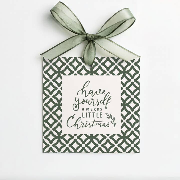 Etiquetas Cuadradas de Regalo de Deseos Navideños (juego de 8) para venta al por mayor de la nouille studio