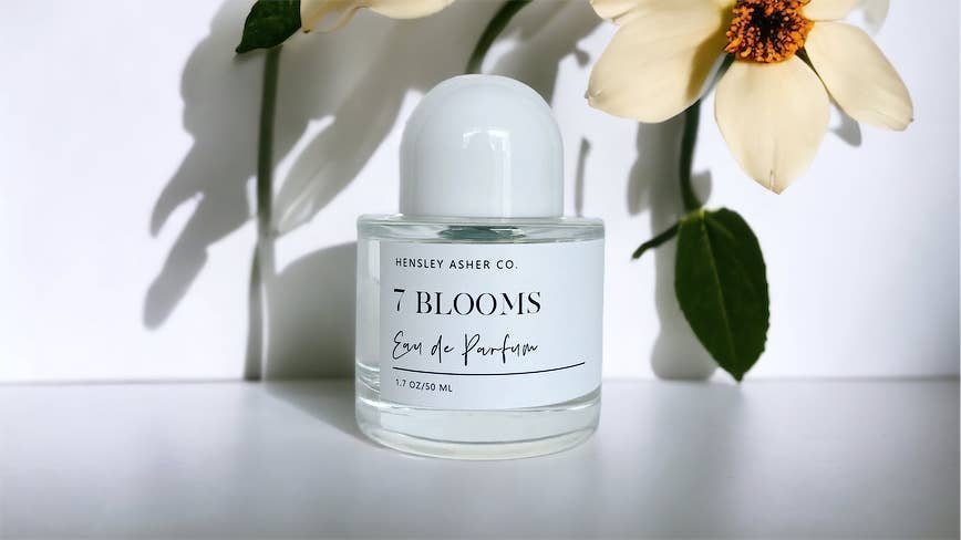 Hensley Asher Co. - Vente Parfum/Eau de toilette - 1 oz, 7 Blooms, parfum à base d'alcool biologique, eau de parfum2