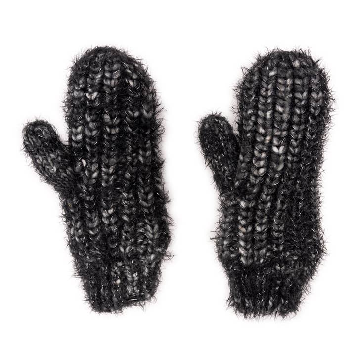 Muk Luks - Wholesale Mittens - Women's - MUK LUKS Women's Chunky Space Dye Eyelash Mitten