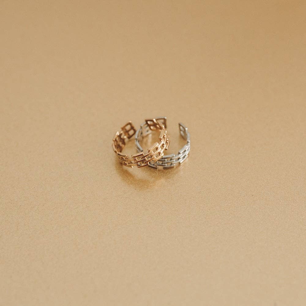 Pretty Simple – Anel de banda por atacado – Anel de Treliça Lennon IMPERMEÁVEL por Atacado3