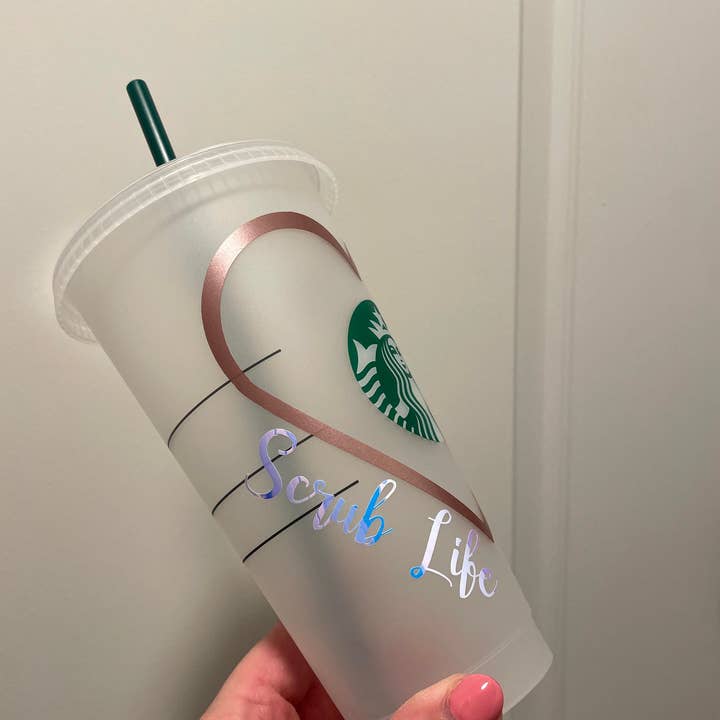 Cre8tionsByCaitlynn – wholesale Drinking glass/cup – Scrub Life Nursing Starbucks Cup, Vet Tech Starbucks Cup, Laboratory Tech Cup, Custom Starbucks Cup, Nurse Cup, Starbucks Cold Cup