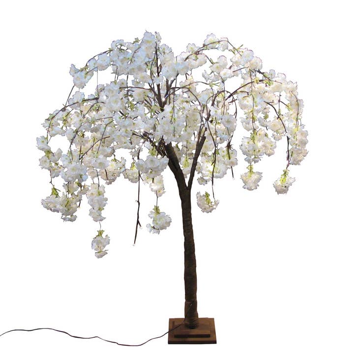 Hi-Line Gift Ltd. - Wholesale Artificial flowers - Small Cherry Blossom Tree With 66 Warm White Led1