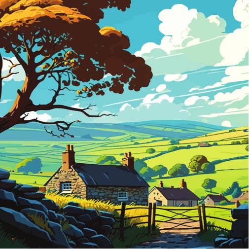 Yorkshire — Leyburn für den Großhandel von Alff a Bet Design