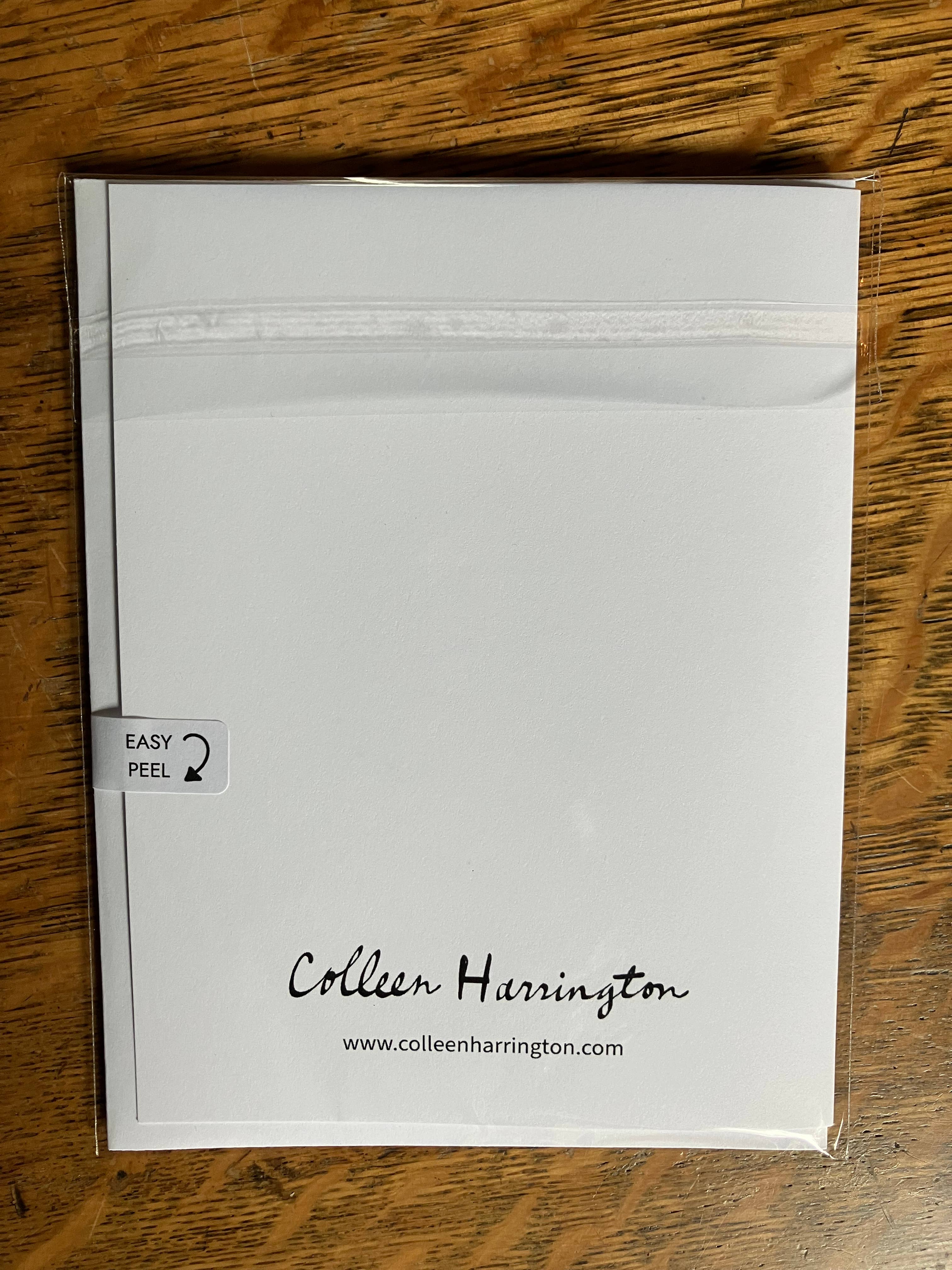 Colleen Harrington Studio - Vente Carte de vœux classique - Carte de vœux A2 - Un petit bain de mer me ferait du bien1