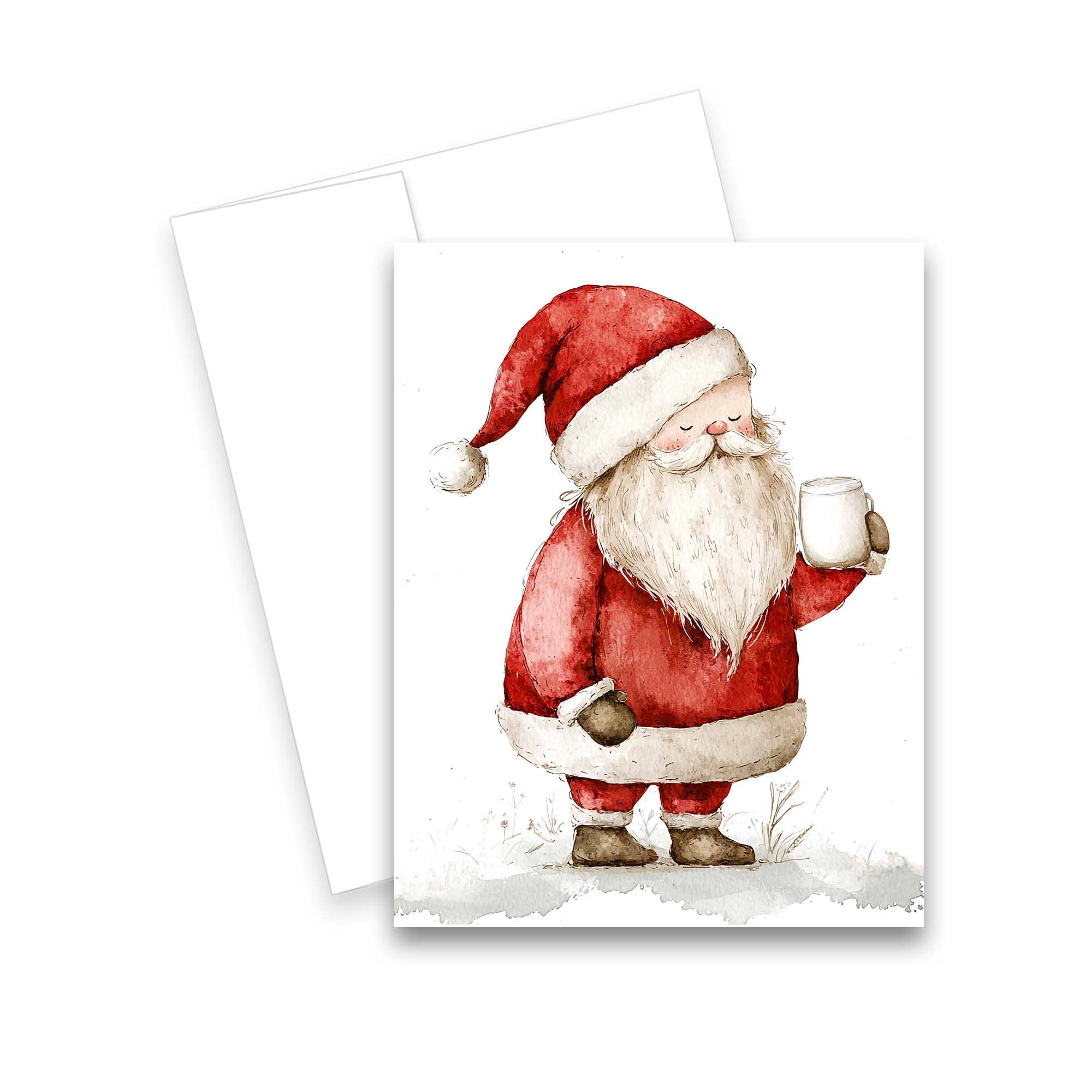 Aria Rae – Engroshandel Julekort – Assorterede julemanden juletræ lykønskningskort, sæt med 62