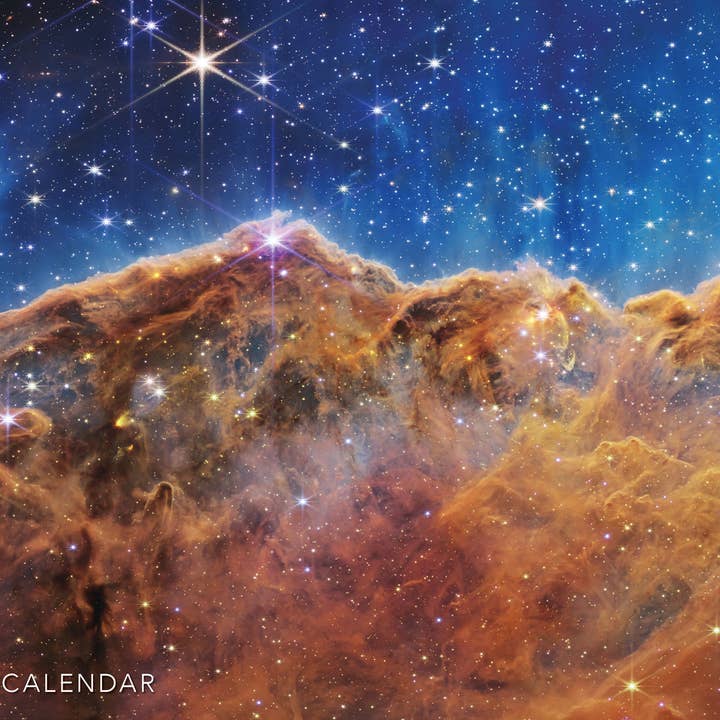 Calendário de Parede Panorâmico de Astronomia 2026 15" x 6,5" por atacado de Willow Creek Press & Gifts