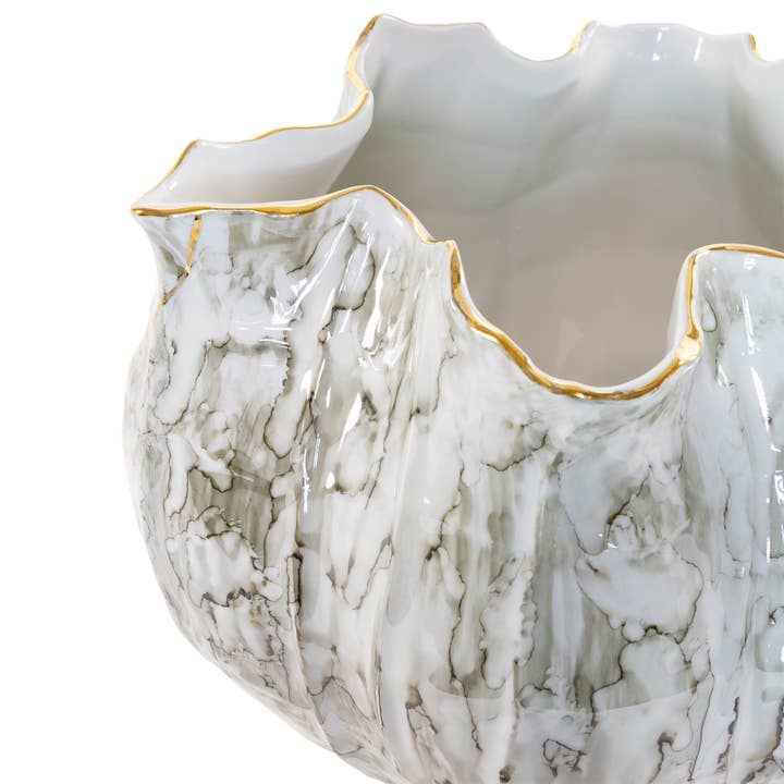 Kavana Decor by The Import Collection - Wholesale Vase - Carmine Short Vase
